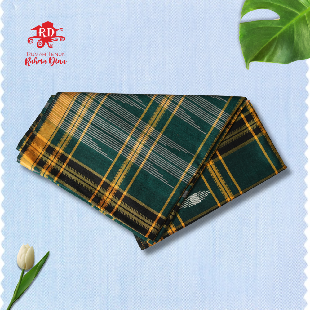 Sarung Tenun Motif Pucuk Rebung